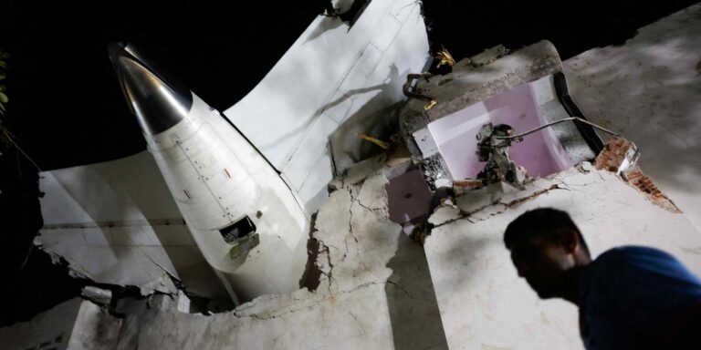 air-india-flight-bound-for-london-crashes-in-ahmedabad,-killing-over-240