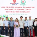 Lãnh đạo tỉnh Khánh Hòa khảo sát Nhà máy điện rác Seraphin - Hà Nội