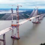 Hợp long cầu Bình Khánh cao tốc Bến Lức - Long Thành ngày 28-6