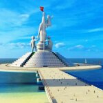 Doanh nghiệp đề xuất lấp biển Nha Trang xây tượng 'quốc mẫu', làm khách sạn dưới đáy biển