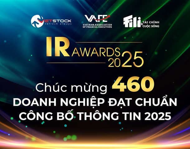 ir-awards-2025:-460-doanh-nghiep-niem-yet-hoan-thanh-tot-nghia-vu-cong-bo-thong-tin-nam-2025