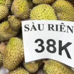 Sầu riêng giá từ 35.000 đồng/kg "cháy hàng" ở Hà Nội
