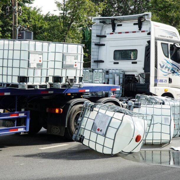 quang-ngai:-4-thung-chat-long,-nghi-hoa-chat-roi-xuong-duong,-boc-mui-nong-nac