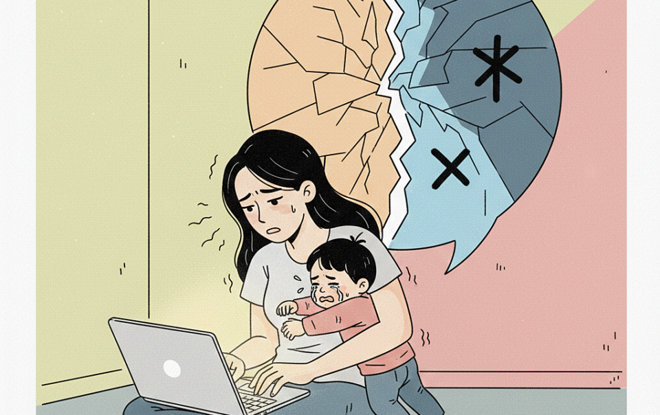 ‘me-chong-khong-giup-toi-trong-con,-lay-ly-do-gi-doi-toi-cham-ba’