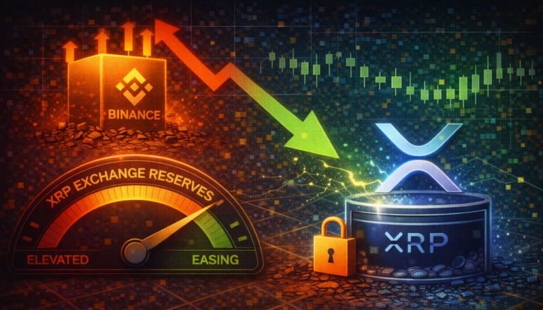 xrp-exchange-reserves-on-binance-fall-to-six-month-low:-selling-pressure-is-easing