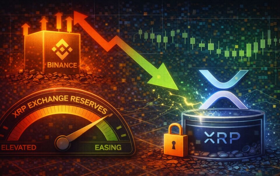 xrp-exchange-reserves-on-binance-fall-to-six-month-low:-selling-pressure-is-easing