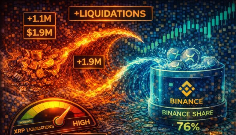 xrp-sees-back-to-back-liquidation-waves:-binance-absorbs-majority-of-liquidations