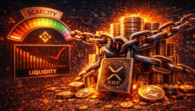xrp-supply-tightens-on-binance-as-scarcity-index-signals-limited-liquidity