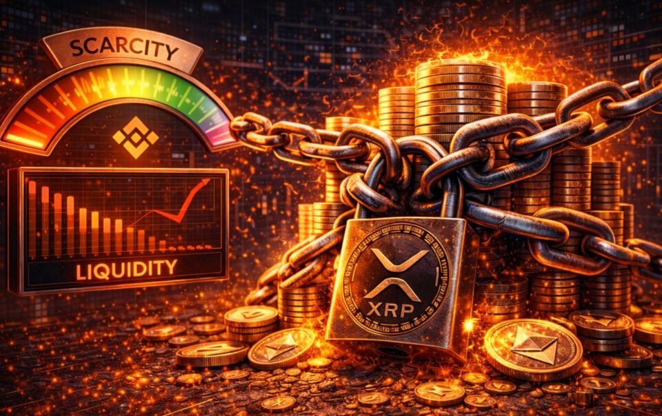 xrp-supply-tightens-on-binance-as-scarcity-index-signals-limited-liquidity