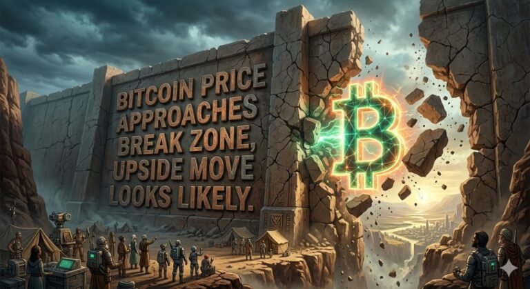 bitcoin-price-approaches-break-zone,-upside-move-looks-likely