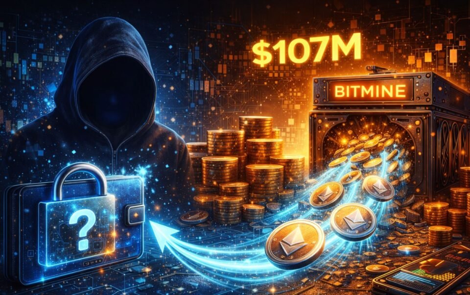 unknown-wallet-buys-$107-million-in-ethereum-–-purchase-pattern-points-to-bitmine