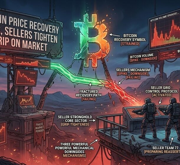 bitcoin-price-recovery-slips,-sellers-tighten-grip-on-market