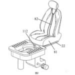 Hãng ôtô được cấp bằng sáng chế bồn cầu dưới ghế