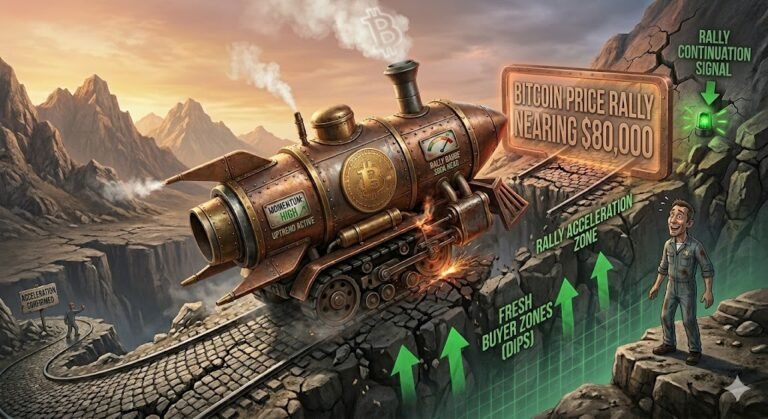 bitcoin-price-rally-nears-$80k,-dips-may-draw-fresh-buyers