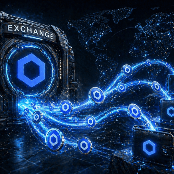 chainlink-exchange-outflows-hit-970,430-link,-largest-of-2026