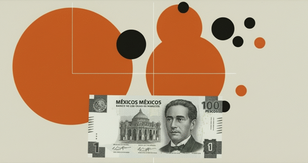 mexican-peso-falls-as-banxico-cuts-rates,-hormuz-tensions-rise