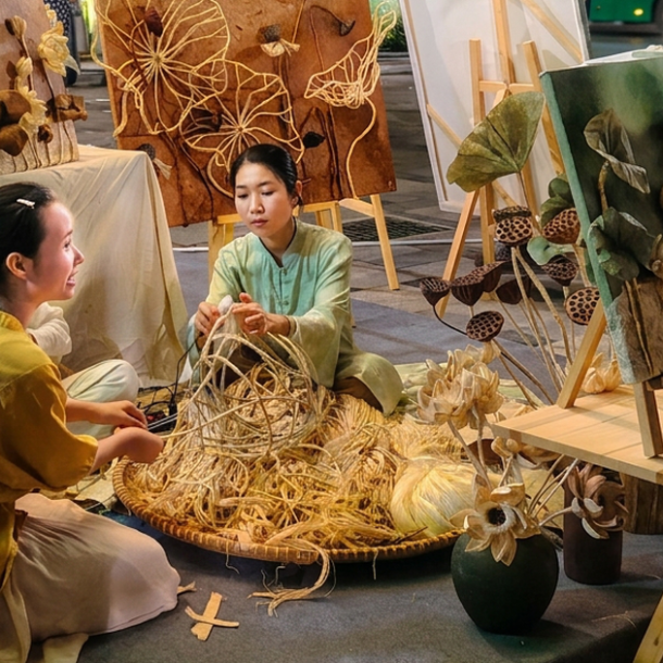 ba-khong-gian,-ngan-trai-nghiem-cho-du-khach-tai-le-hoi-sen-ha-noi