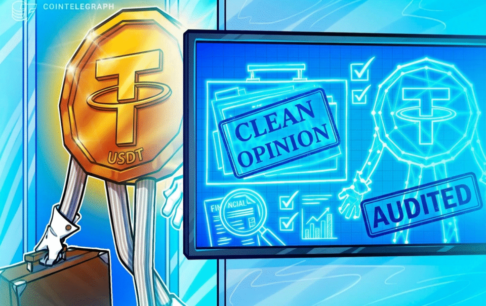 tether-completes-first-full-financial-audit,-receives-clean-kpmg-opinion
