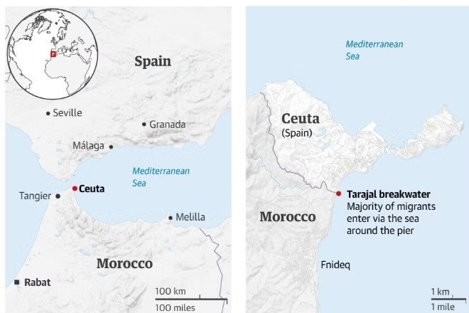 vi-sao-ceuta-tro-thanh-'diem-nong'-giua-khung-hoang-nhap-cu-o-tay-ban-nha?